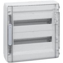 Распределительный щиток XL3 125 с белой дверью 2 ряда 36 модулей 450х450х128 мм Legrand 401647