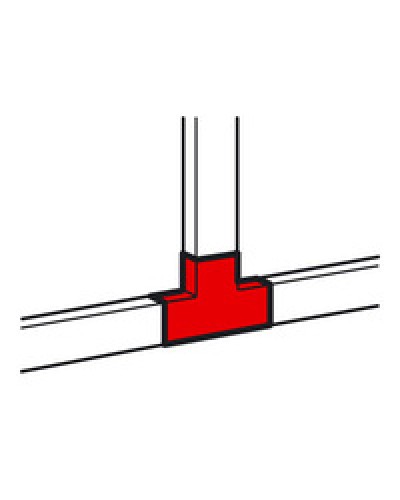 Тройник для кабель-канала METRA 40x16 Legrand (638154) в Орле Аксессуары для кабель-канала Pintop.ru