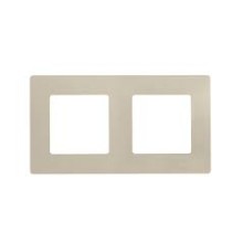 Рамка 2 поста Etika слоновая кость Legrand 672512