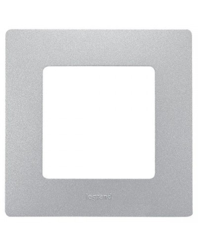 Рамка 1 пост Etika алюминий Legrand 672551 в Орле Аксессуары для кабель-канала Pintop.ru