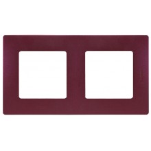 Рамка 2 поста Etika сливовый Legrand 672562