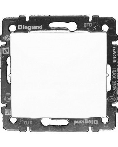 Переключатель промежуточный Valena 10 AX 250 В белый Legrand 774407 в Орле Аксессуары для кабель-канала Pintop.ru