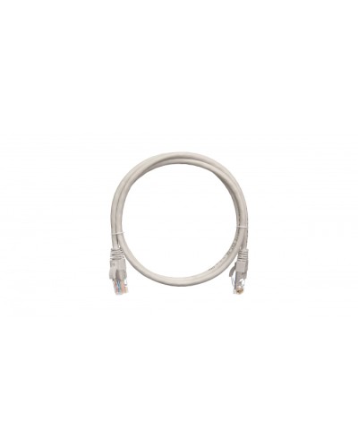 Шнур коммутационный 2хRJ45/8P8C, U/UTP, 4 пары, Кат.5е, LSZH, серый (1м) NIKOMAX NMC-PC4UD55B-010-C-GY в Орле Патчкорды (медные) Pintop.ru