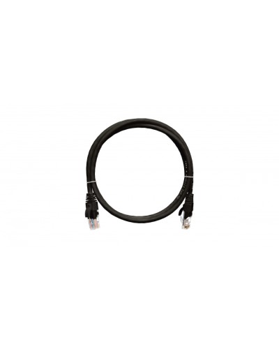 Шнур коммутационный 2хRJ45/8P8C, U/UTP, 4 пары, Кат.5е, LSZH, черный (2м) NIKOMAX NMC-PC4UD55B-020-C-BK в Орле Патчкорды (медные) Pintop.ru
