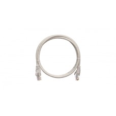Шнур коммутационный 2хRJ45/8P8C, U/UTP, 4 пары, Кат.5е, LSZH, серый (20м) NIKOMAX NMC-PC4UD55B-200-C-GY