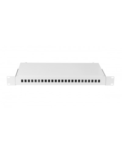 Кросс оптический NIKOMAX NMF-RP24SC-WS-ES-1U-GY в Орле Кросс оптический Pintop.ru