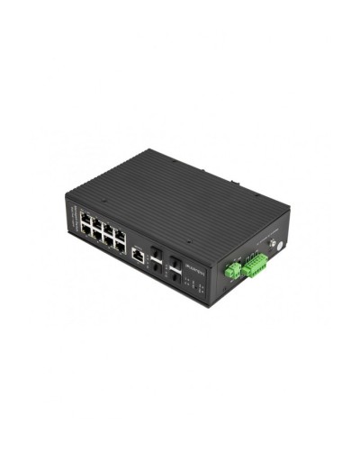 Промышленный управляемый (L2+) HiPoE коммутатор NST NS-SW-8G4G-PL/IM в Орле Коммутаторы Pintop.ru