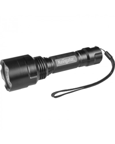Фонарь Navigator 71 583 NPT-P03-18650 аллюм. проф. 1 CREE LEDx10Вт. Акк. 3.7В 2А в Орле Источники света(Лампы) Pintop.ru
