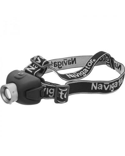 Фонарь Navigator 94 913 NPT-H06-3AAA налоб. CREE 1LEDx5Вт 3 реж. фокус в Орле Источники света(Лампы) Pintop.ru