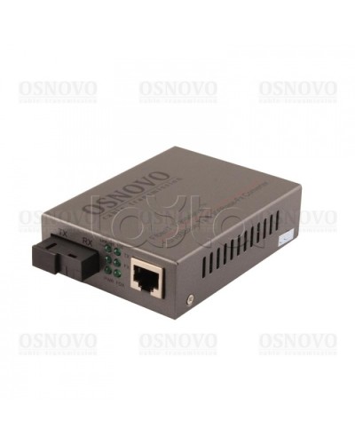 Медиаконвертер Fast Ethernet OSNOVO OMC-100-11S5a в Орле Медиаконвертеры Pintop.ru