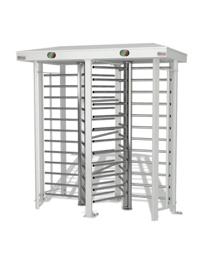 Турникет электромеханический сдвоенный полноростовой гибрид Oxgard Praktika Т-10-G Doublе Pass (ВЗР 2332-04) в Орле Турникеты Pintop.ru