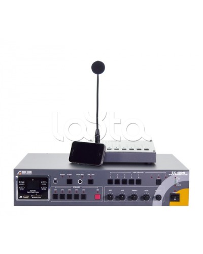 Система оповещения комбинированная 480Вт ROXTON SX-480N в Орле Система оповещения и трансляции Roxton Pintop.ru