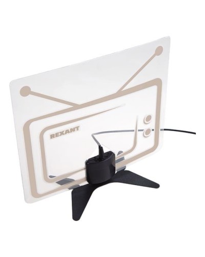 Антенна комнатная «Активная» для цифрового телевидения DVB-T2, Ag-717 REXANT 34-0717 в Орле Системы видеонаблюдения Pintop.ru