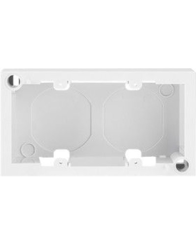 Короб накладной для лицевых панелей 80х150 под 4 модуля 45х22,5 Mosaic 03-0127 в Орле Распределительные коробки Pintop.ru