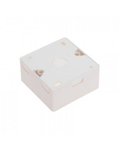 Короб накладной для лицевых панелей 80х80 под 2 модуля 45х22,5 Mosaic 03-0126 в Орле Распределительные коробки Pintop.ru