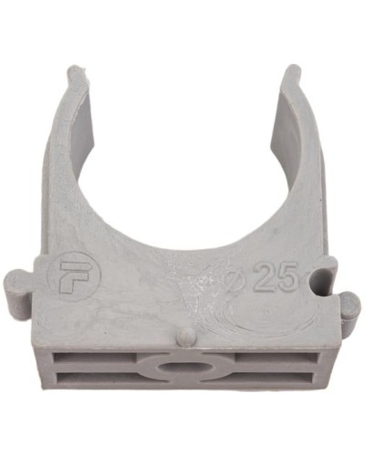 Крепёж-клипса для труб ø25 мм, серая (100 шт/уп)Rexant (28-0125-2) в Орле Держатели, клипсы, скобы Pintop.ru