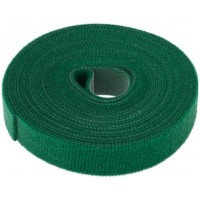 Лента-липучка многоразовая 5 м х 20мм, зеленая (1 шт/уп) REXANT 07-7523