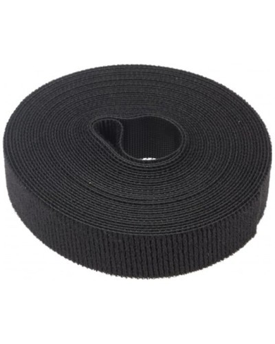 Лента-липучка многоразовая 5 м х 20мм, черная (1 шт/уп) REXANT 07-7526 в Орле Монтажные материалы Pintop.ru