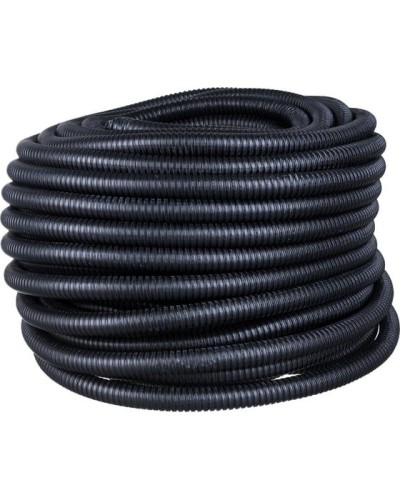 Металлорукав в ПВХ изоляции МРПИнг-20 (РЗ-Ц-ПВХнг), черный REXANT (28-2020-50) в Орле Металлорукав Pintop.ru