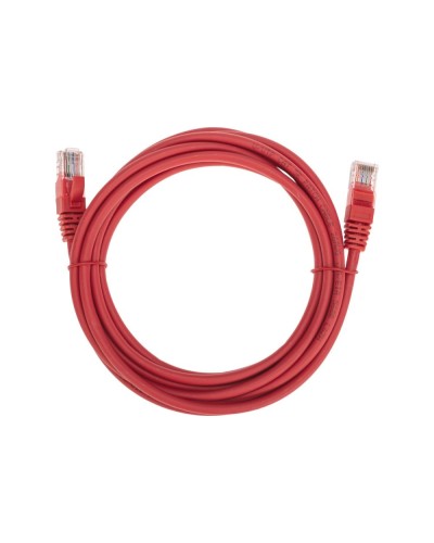 Патч-корд U/UTP, CAT 5e, RJ45-RJ45, 26AWG, LSZH, красный, 3м REXANT 02-0103-3 в Орле Патчкорды (медные) Pintop.ru