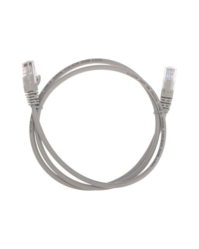 Патч-корд U/UTP, CAT 5e, RJ45-RJ45, 26AWG, LSZH, серый, 1м REXANT 02-0100-1 в Орле Патчкорды (медные) Pintop.ru