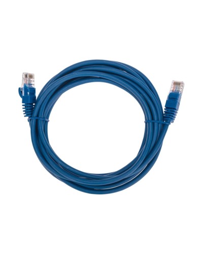 Патч-корд U/UTP, CAT 5e, RJ45-RJ45, 26AWG, LSZH, синий, 3м REXANT 02-0104-3 в Орле Патчкорды (медные) Pintop.ru