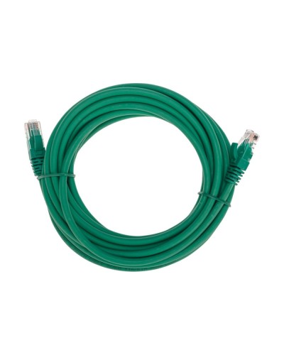 Патч-корд U/UTP, CAT 6, RJ45-RJ45, 26AWG, LSZH, зеленый, 5м REXANT 02-0296-5 в Орле Патчкорды (медные) Pintop.ru