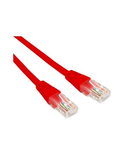 Патч-корд U/UTP, CAT 6, RJ45-RJ45, 26AWG, LSZH, красный, 0,3м REXANT 02-0293-03 в Орле Патчкорды (медные) Pintop.ru