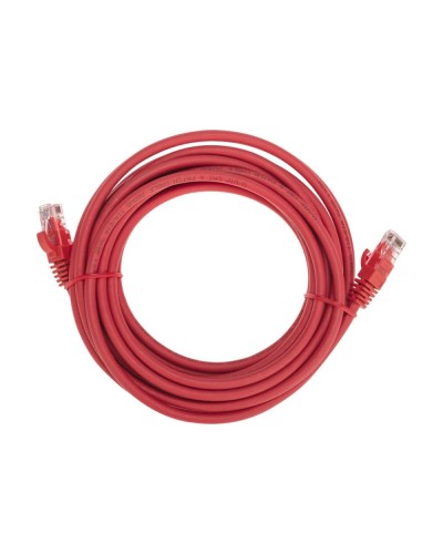 Патч-корд U/UTP, CAT 6, RJ45-RJ45, 26AWG, LSZH, красный, 5м REXANT 02-0293-5 в Орле Патчкорды (медные) Pintop.ru