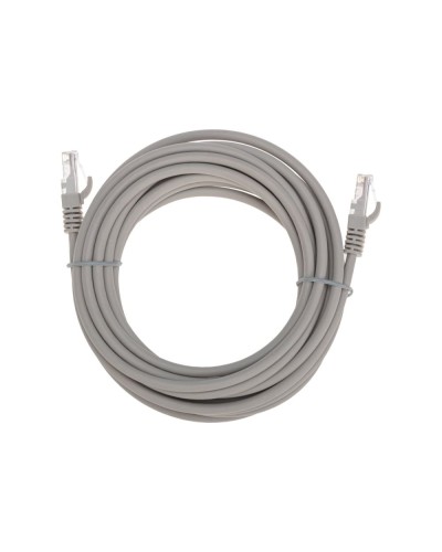 Патч-корд U/UTP, CAT 6, RJ45-RJ45, 26AWG, LSZH, серый, 5м REXANT 02-0290-5 в Орле Патчкорды (медные) Pintop.ru