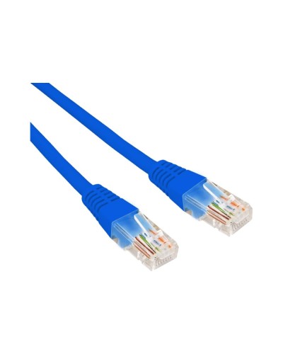 Патч-корд U/UTP, CAT 6, RJ45-RJ45, 26AWG, LSZH, синий, 0,3м REXANT 02-0294-03 в Орле Патчкорды (медные) Pintop.ru