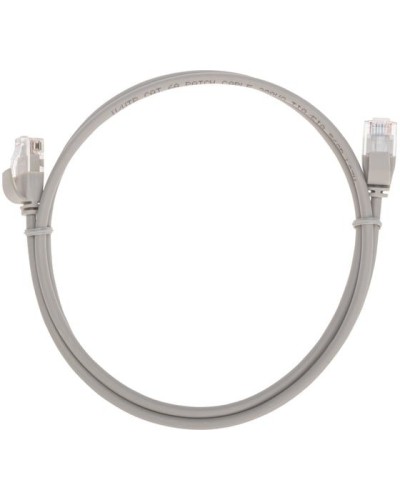 Патч-корд U/UTP, CAT 6A (10G), RJ45-RJ45, 28AWG, LSZH, серый, 1м REXANT 02-0380-1 в Орле Патчкорды (медные) Pintop.ru