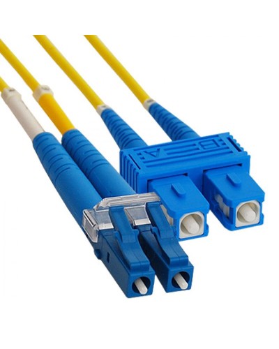 Патч-корд оптический переходной (SM), 9/125 (OS2), LC/UPC-SC/UPC, (Duplex), LSZH, 2м REXANT 50-2410 в Орле Патч-корды оптические Pintop.ru