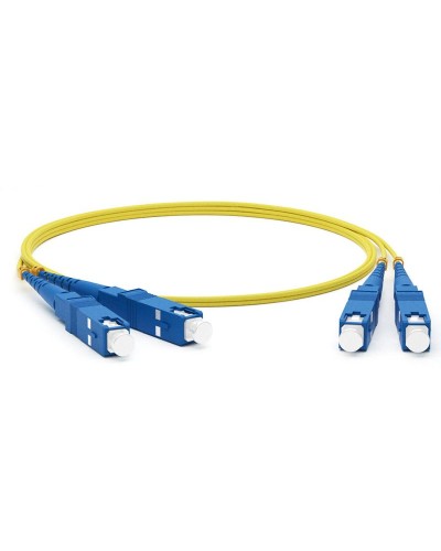 Патч-корд оптический соединительный (SM), 9/125 (OS2), SC/UPC-SC/UPC, (Duplex), LSZH, 1м 50-2011 в Орле Патч-корды оптические Pintop.ru