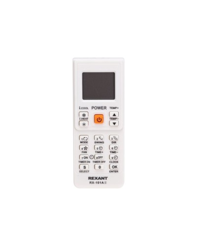 Пульт универсальный для кондиционеров RX-101AII REXANT 38-0103 в Орле Системы видеонаблюдения Pintop.ru