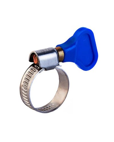 Хомут червячный 20-32/9-0,7мм, с ключом, нержавеющая сталь W2, (50 шт/уп) REXANT 07-0720-1 в Орле Стяжки-хомуты Pintop.ru