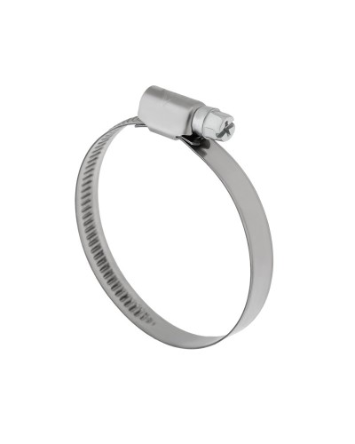 Хомут червячный 70-90/12-0,8мм, нержавеющая сталь W2, (25 шт/уп) REXANT 07-0770-12 в Орле Стяжки-хомуты Pintop.ru