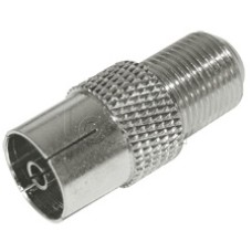 Переходник гнездо F - гнездо TV (100шт/уп) REXANT 05-4301