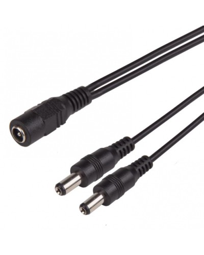 Разветвитель питания на 2 разъема 2,1*5,5мм REXANT (14-0320) в Орле Коннекторы Pintop.ru