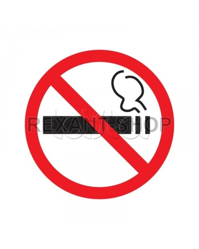 Знак безопасности Курить запрещено 200*200 мм (5шт/уп) REXANT (56-0035) в Орле Дополнительное оборудование для ОПС Pintop.ru