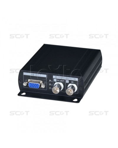 Преобразователь-разветвитель AHD/HDCVI/HDTVI в HDMI/VGA/CVBS SC&T AD001HD4 в Орле Видеоусилители, Модуляторы, Делители Pintop.ru