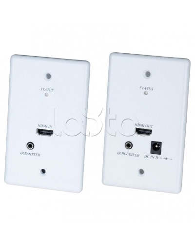 Комплект передачи HDMI с обратным ИК-повторителем SC&T HW01 в Орле Видеоусилители, Модуляторы, Делители Pintop.ru