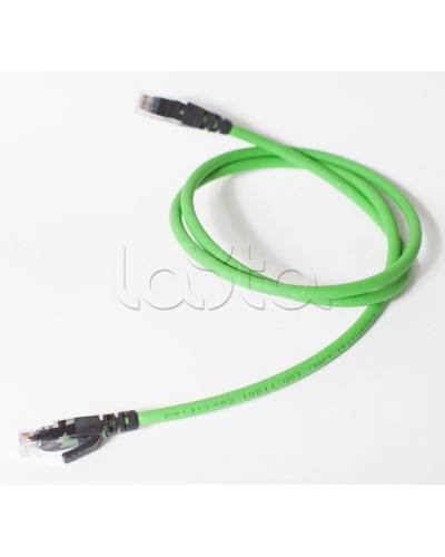 Коммутационный шнур категории 6, U/UTP, 4х2х(7х0,21), LSZH, 2м, зеленый SPL (500014) в Орле Патчкорды (медные) Pintop.ru