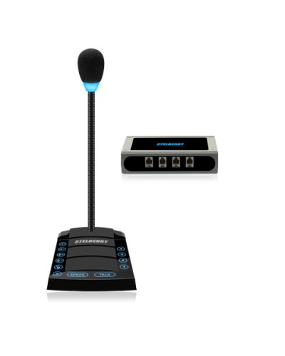 Устройства переговорное 4-канальное STELBERRY S-740 в Орле Переговорные устройства Pintop.ru