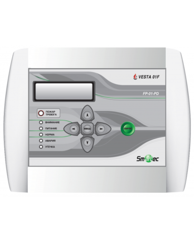 Центральный блок с ЖК дисплеем и клавиатурой Smartec FP-01-PD в Орле Адресная система охранно-пожарной радиоканальной сигнализации Smartec Pintop.ru
