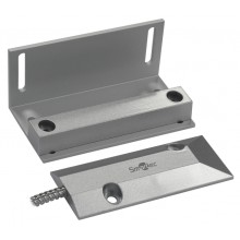 Магнитоконтактный датчик, НЗ, серебряный, накладной для металлических дверей, металлорукав, зазор 60 мм Smartec ST-DM141NC-SL