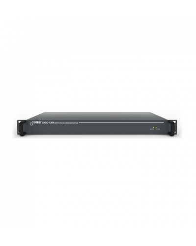 Оптический коммутатор Sonar SNSO-7208 (Калибр+) в Орле Системы оповещения и музыкальной трансляции Pintop.ru