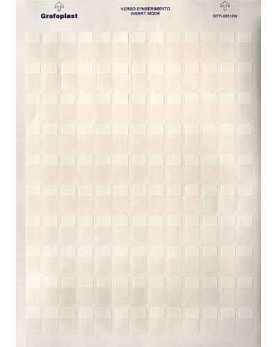 Табличка маркировочная 20х10мм. Полиэстер. Белая DKC (SITFP1020W) в Орле Аксессуары для лотков Pintop.ru