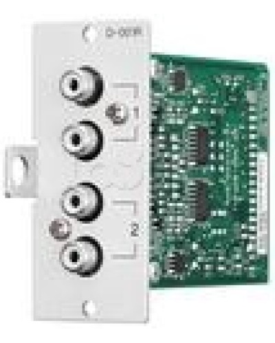 Модуль стерео входа небалансный 2-х канальный TOA D-001R в Орле Системы оповещения и трансляции TOA Pintop.ru