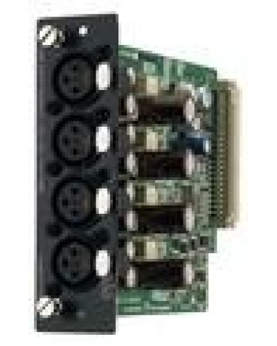 Модуль 4-канальный микрофон/линия входов TOA D-2000AD1 в Орле Системы оповещения и трансляции TOA Pintop.ru